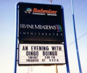 oingo boingo irvine meadows KROQ