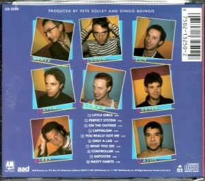 oingo boingo only a lad cd