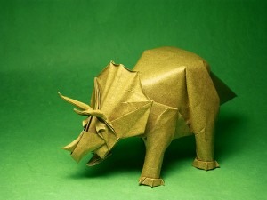 origami dinosaur