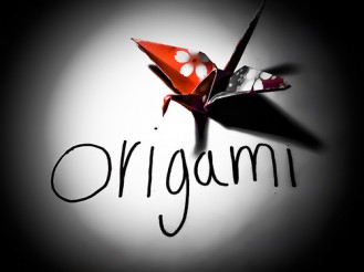 origami swan crane word