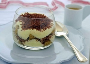 tiramisu in glass