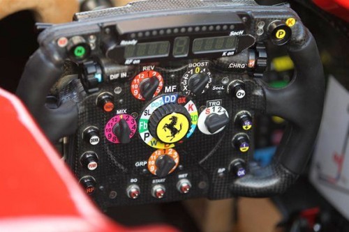 Formula 1 F1 racing Ferrari Red Bull steering wheel