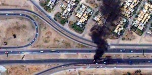 caught on google earth fire