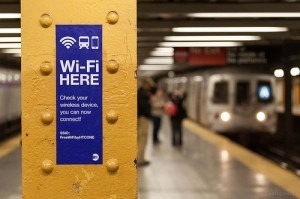 free wifi train station