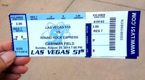 las vegas 51s baseball ticket