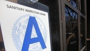 restaurant health inspection grade a placard