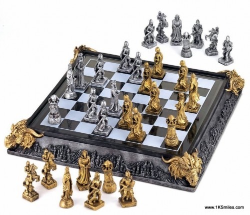 medieval chess set