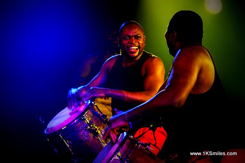 conga drum drums two men playing