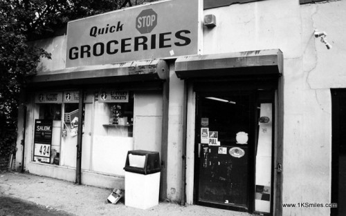 clerks store front