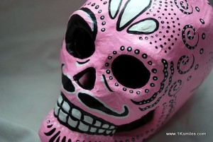 sugar skull pink