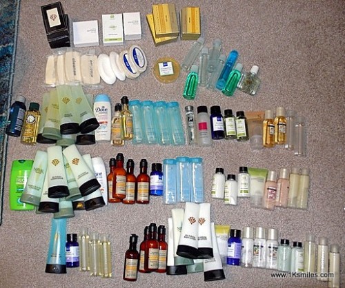 hotel toiletries collection shampoo