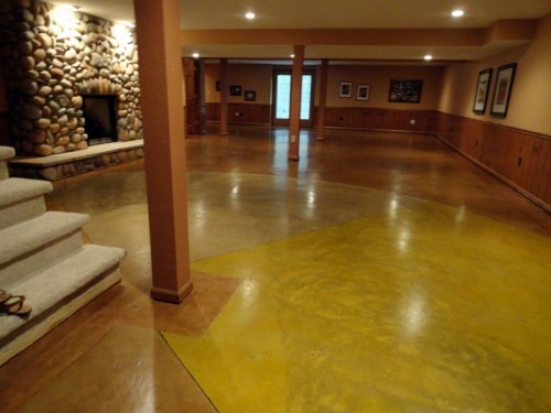 residential concrete flooring