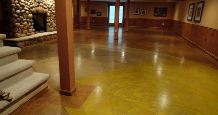 residential concrete flooring