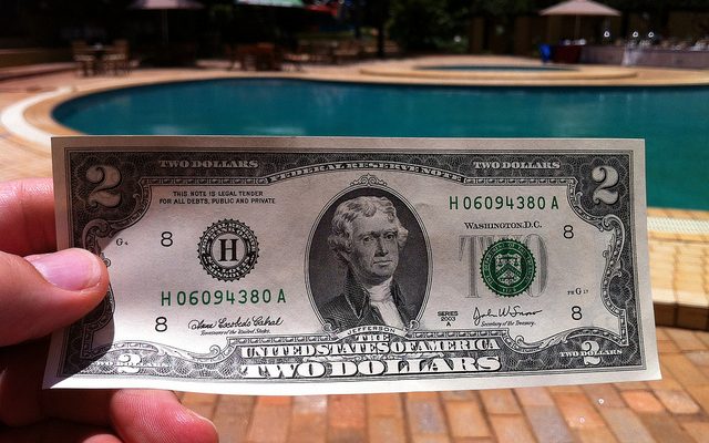 2 dollar bill pool troy swezey