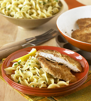 schnitzel with noodles recipe wild side confections