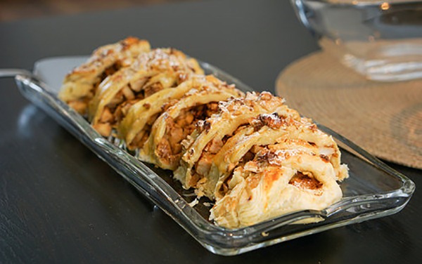 crisp apple strudel pastry chef troy swezey wild side confections