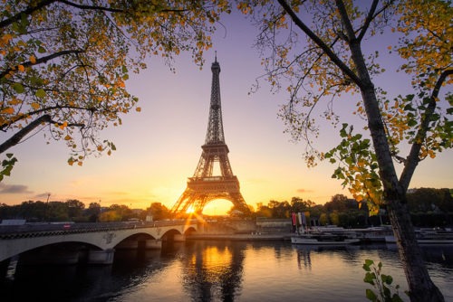 Eiffel Tower sun Troy Swezey 1ksmiles